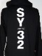 SY32 by SWEET YEARS��SHIELD LOGO P/O HOODIE��BLACK�ڥ����磻�����ƥ��ȥ��Х����������ȥ��䡼����