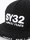 ����å� 3D LOGO TRUKER MESH CAP BLACK SY32 by SWEET YEARS �����磻�����ƥ����ȥ��Х����������ȥ��䡼��
