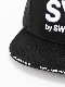 ����å� 3D LOGO TRUKER MESH CAP BLACK SY32 by SWEET YEARS �����磻�����ƥ����ȥ��Х����������ȥ��䡼��