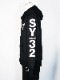 SY32 by SWEET YEARS��SHIELD LOGO ZIP HOODIE��BLACK
