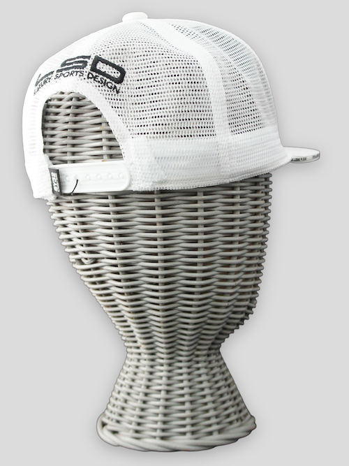 SY32 by SWEET YEARS��3D LOGO TRUKER MESH CAP��WHITE