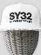 SY32 by SWEET YEARS��3D LOGO TRUKER MESH CAP��WHITE