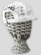 SY32 by SWEET YEARS��3D LOGO TRUKER MESH CAP��WHITE