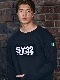 PO���롼 SAGARA WAPEEN BOXLOGO P/O CREW BLACK SY32 by SWEET YEARS �����磻�����ƥ����ȥ��Х����������ȥ��䡼��