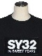PO���롼 SAGARA WAPEEN BOXLOGO P/O CREW BLACK SY32 by SWEET YEARS �����磻�����ƥ����ȥ��Х����������ȥ��䡼��