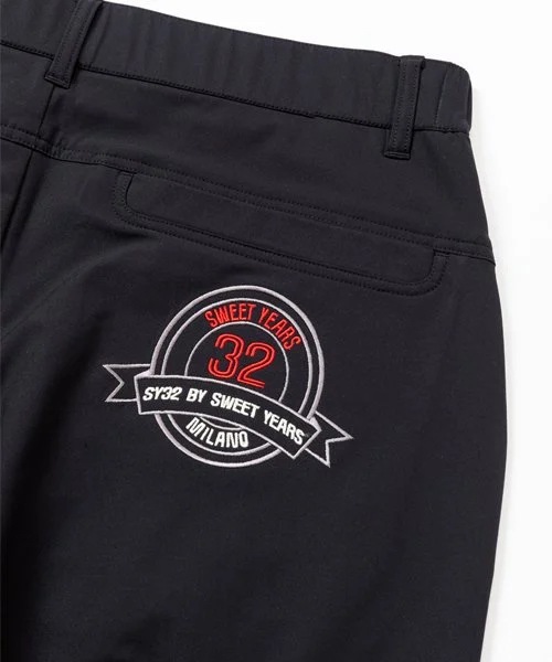 ���硼�ȥѥ�� STRETCH SOFT DOUBLE CLOTH SHORTS BLACK SY32 by SWEET YEARS GOLF �����磻�����ƥ����ȥ��Х����������ȥ��䡼���������