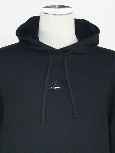 SY32 by SWEET YEARS��MODAL SWEAT HOODIE��BLACK