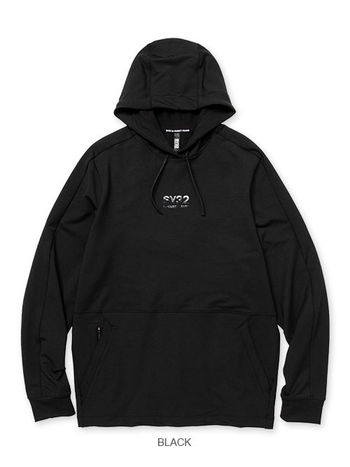 SY32 by SWEET YEARS��MODAL SWEAT HOODIE��BLACK