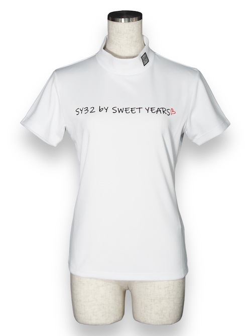 魅力の PIN ホワイト モックネック レディース 30%OFF MESH SHIRTS MOCK レディースウェア