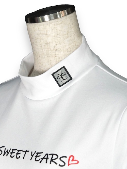 40%OFF ��ǥ����� ��å��ͥå� �ۥ磻�� PIN MESH MOCK SHIRTS SYG-23SUM-01W WHITE SY32 by SWEET YEARS GOLF �����磻�����ƥ����ȥ��Х����������ȥ��䡼�� �����