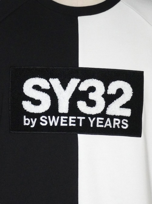 PO롼 SAGARA WAPEEN BOXLOGO P/O CREW MIX SY32 by SWEET YEARS 磻ƥȥХȥ䡼