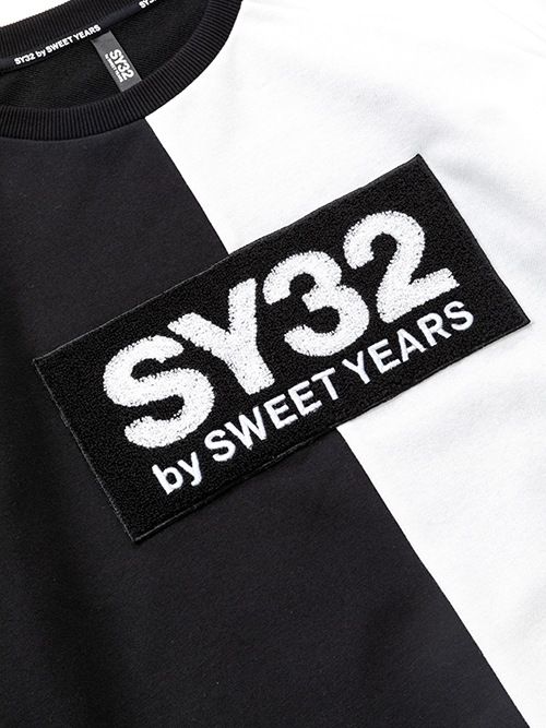 PO���롼 SAGARA WAPEEN BOXLOGO P/O CREW MIX SY32 by SWEET YEARS �����磻�����ƥ����ȥ��Х����������ȥ��䡼��