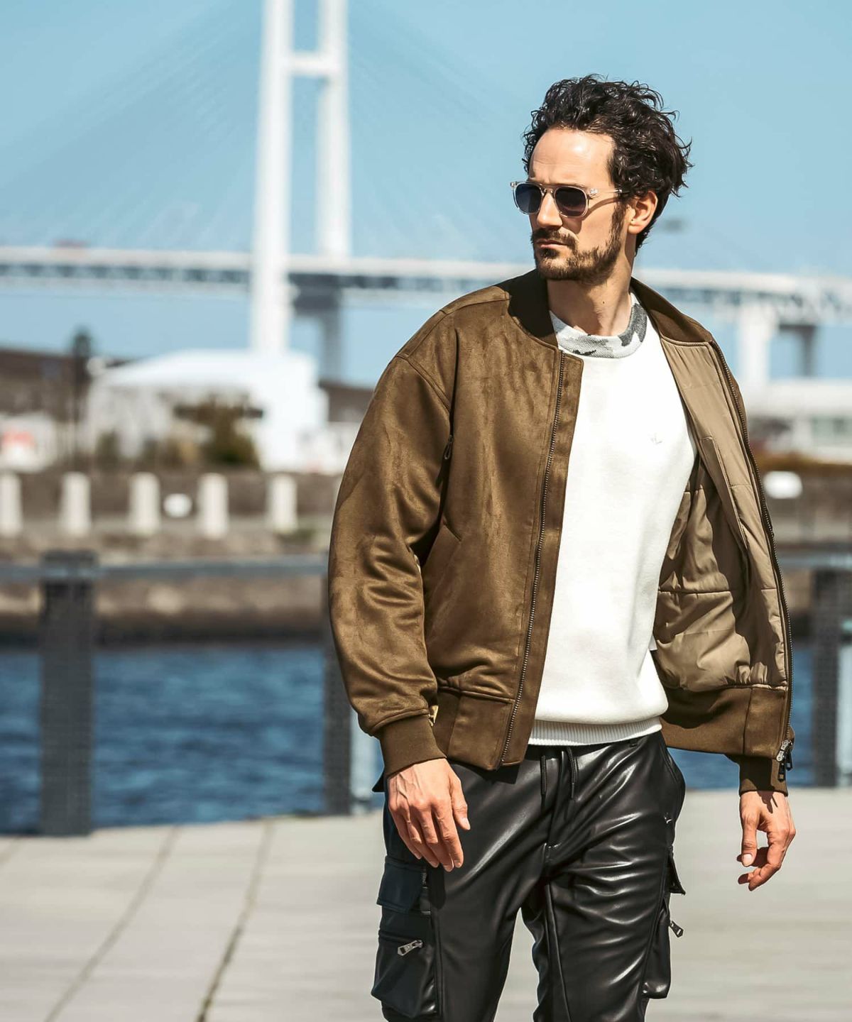 67▢1PIU1UGUALE3 RELAX スウェードブルゾン TS0403-1 67▢1PIU1UGUALE3 RELAX スウェードブルゾン TS0403-1 - メルカリ