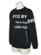 ��å��ͥå������ DOUBLE FACE MOCK SWEAT SHIRTS BLACK SY32 by SWEET YEARS GOLF