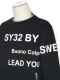 ��å��ͥå������ DOUBLE FACE MOCK SWEAT SHIRTS BLACK SY32 by SWEET YEARS GOLF