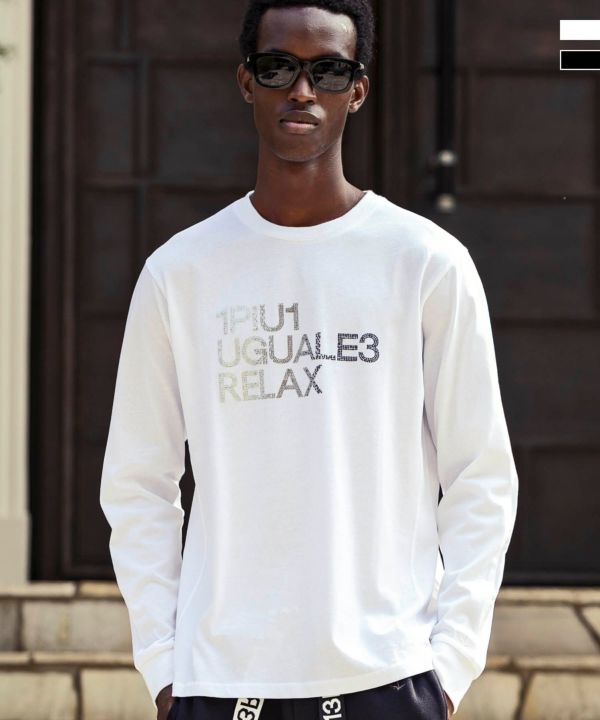 �饤�󥹥ȡ����������T����� �ۥ磻�� 1PIU1UGUALE3 RELAX ���Υԥ����Υ���������ȥ� ���å���