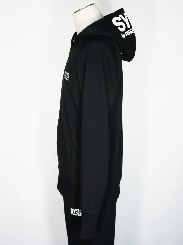 SY32 by SWEET YEARS��BASIC ZIP HOODIE��BLACK��WHITE�ڥ����磻�����ƥ��ȥ��Х����������ȥ��䡼����