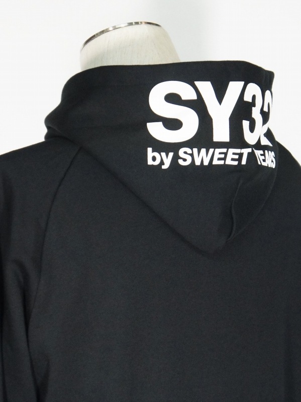 SY32 by SWEET YEARS��BASIC ZIP HOODIE��BLACK��WHITE�ڥ����磻�����ƥ��ȥ��Х����������ȥ��䡼����