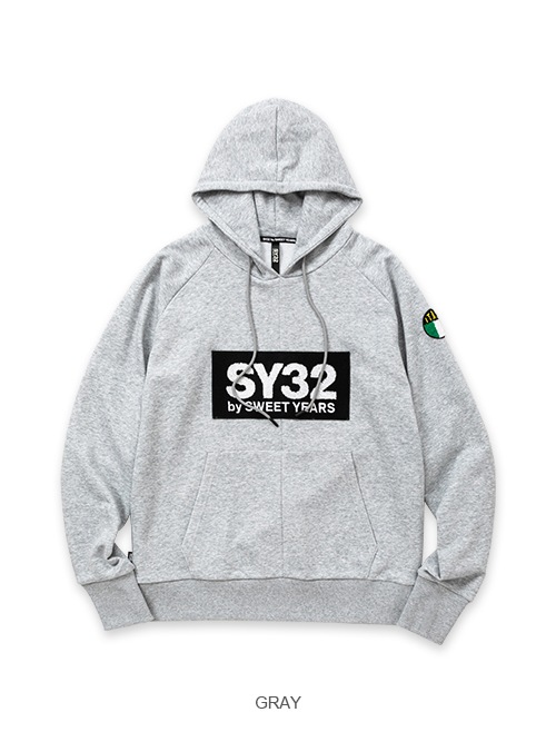 PO�ա��ǥ��� SAGARA WAPEEN BOXLOGO P/O HOODIE GRAY SY32 by SWEET YEARS �����磻�����ƥ��ȥ��Х����������ȥ��䡼��