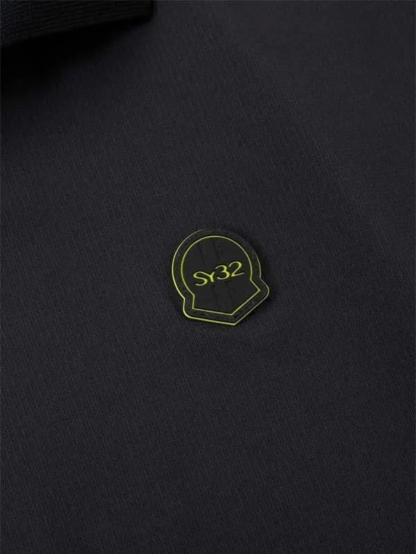 �����åѡ��ݥ� FRASH SKIPPER POLO BLACK SY32 by SWEET YEARS GOLF �����磻�����ƥ��ȥ��Х����������ȥ��䡼���������