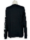 SY32 by SWEET YEARS��HEART MIX LOGO L/S TEE��BLACK
