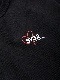 SY32 by SWEET YEARS��HEART MIX LOGO L/S TEE��BLACK