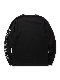SY32 by SWEET YEARS��HEART MIX LOGO L/S TEE��BLACK