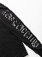 SY32 by SWEET YEARS��HEART MIX LOGO L/S TEE��BLACK