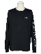 SY32 by SWEET YEARS��HEART MIX LOGO L/S TEE��BLACK