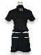 ��ǥ����� ���ԡ��� �֥�å� HALF SLEEVE ONE PIECE BLACK SYG-23SUM-05W-A SY32 by SWEET YEARS GOLF �����磻�����ƥ����ȥ��Х����������ȥ��䡼�� �����