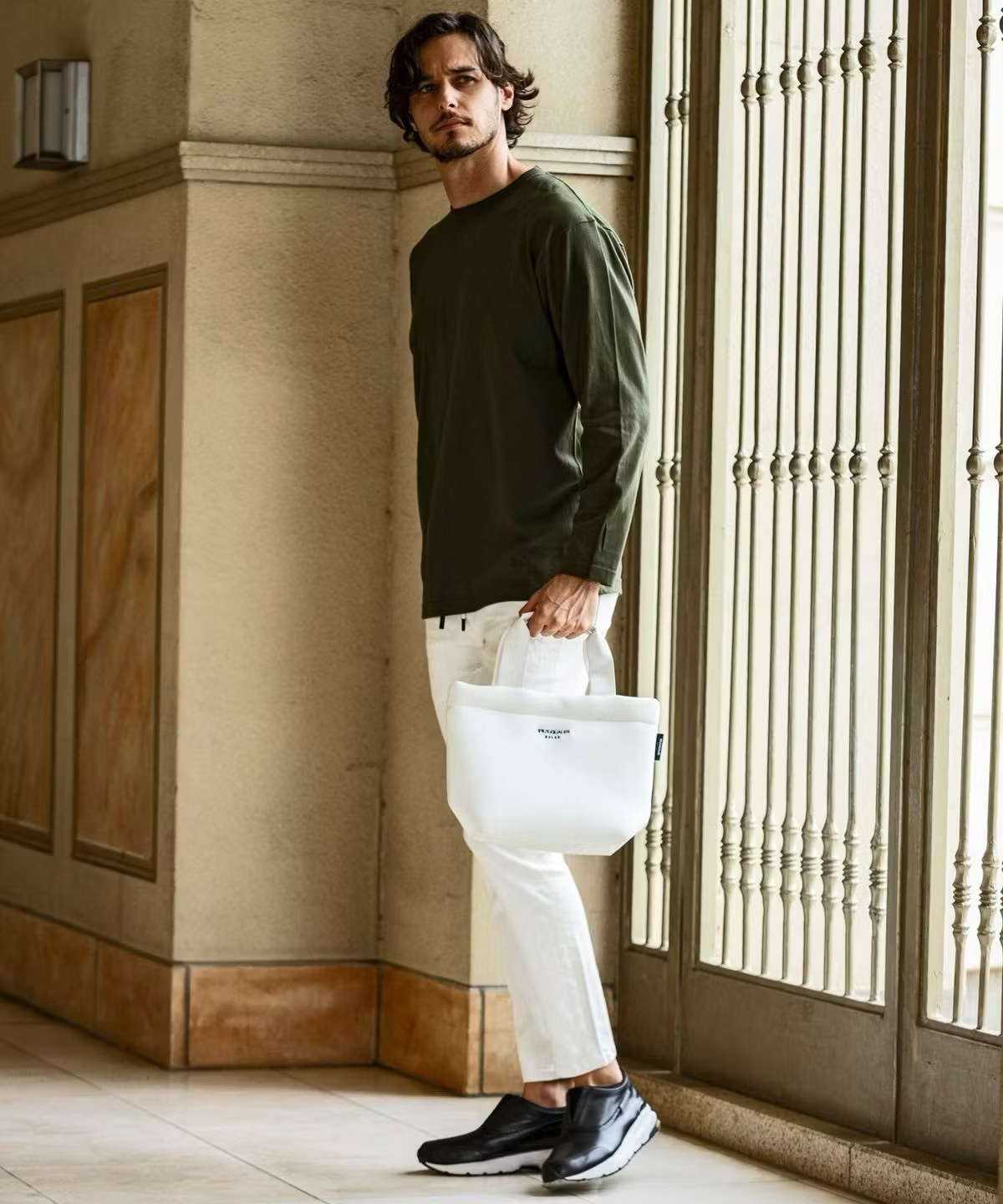 �ݥ�������Хå� �ۥ磻�� 1PIU1UGUALE3 RELAX ���Υԥ����Υ���������ȥ� ���å���