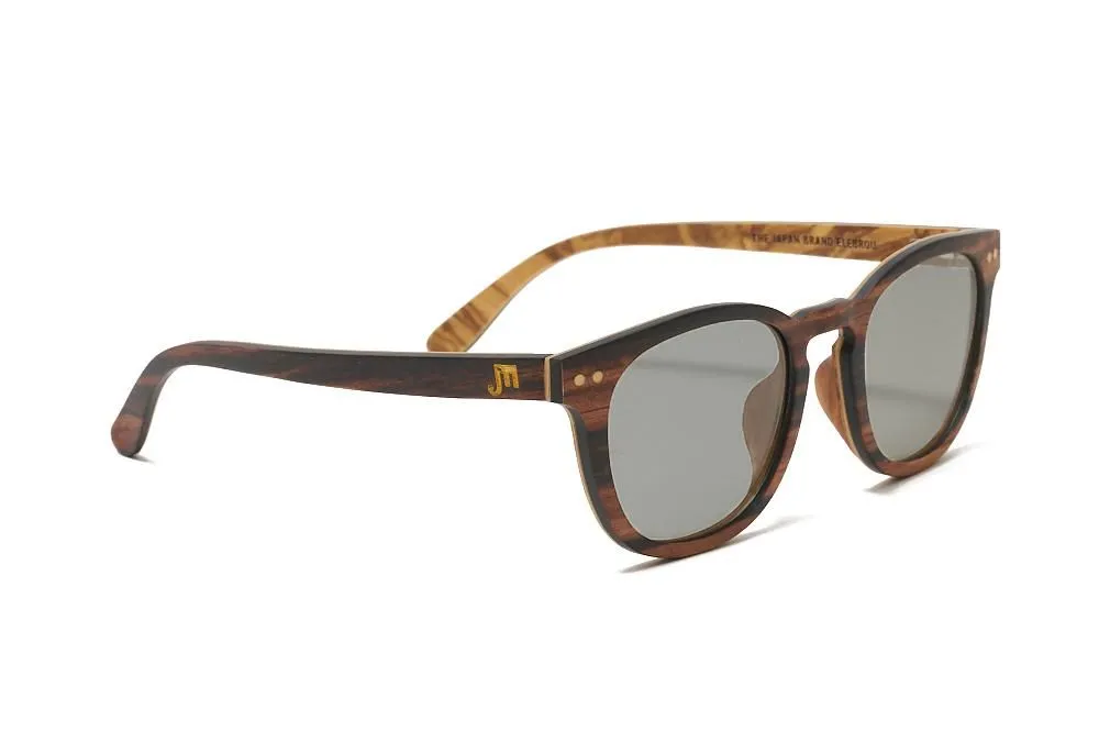 ���󥰥饹�ڥ������ա�Laforet ECO Wood Grain SHINE POLARIZE (Ĵ���и�������̻��͡˥�ե����쥨�����åɥ��쥤�󥷥㥤��ݥ�饤���� ELEBROU eyewear ����֥�