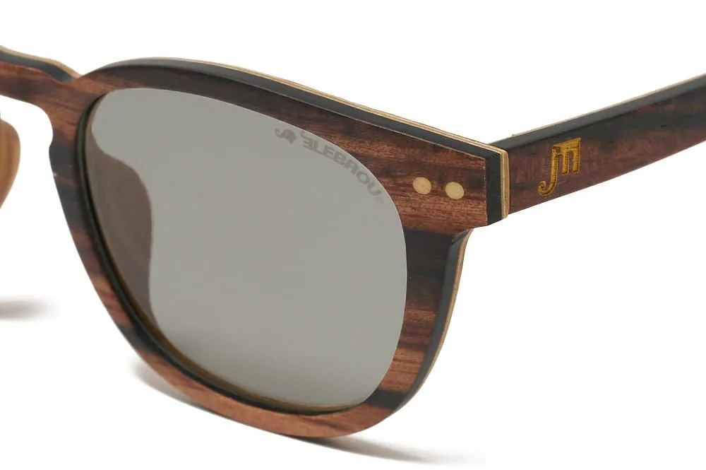 ���󥰥饹�ڥ������ա�Laforet ECO Wood Grain SHINE POLARIZE (Ĵ���и�������̻��͡˥�ե����쥨�����åɥ��쥤�󥷥㥤��ݥ�饤���� ELEBROU eyewear ����֥�