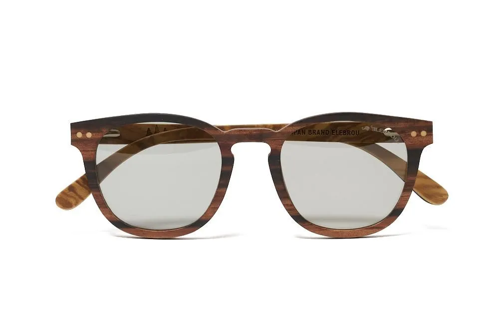 ���󥰥饹�ڥ������ա�Laforet ECO Wood Grain SHINE POLARIZE (Ĵ���и�������̻��͡˥�ե����쥨�����åɥ��쥤�󥷥㥤��ݥ�饤���� ELEBROU eyewear ����֥�