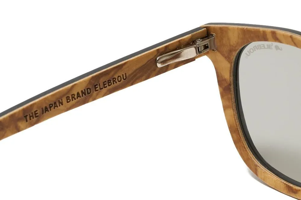 ���󥰥饹�ڥ������ա�Laforet ECO Wood Grain SHINE POLARIZE (Ĵ���и�������̻��͡˥�ե����쥨�����åɥ��쥤�󥷥㥤��ݥ�饤���� ELEBROU eyewear ����֥�