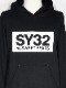 SY32 by SWEET YEARS��BOX LOGO P/O HOODIE��BLACK��WHITE