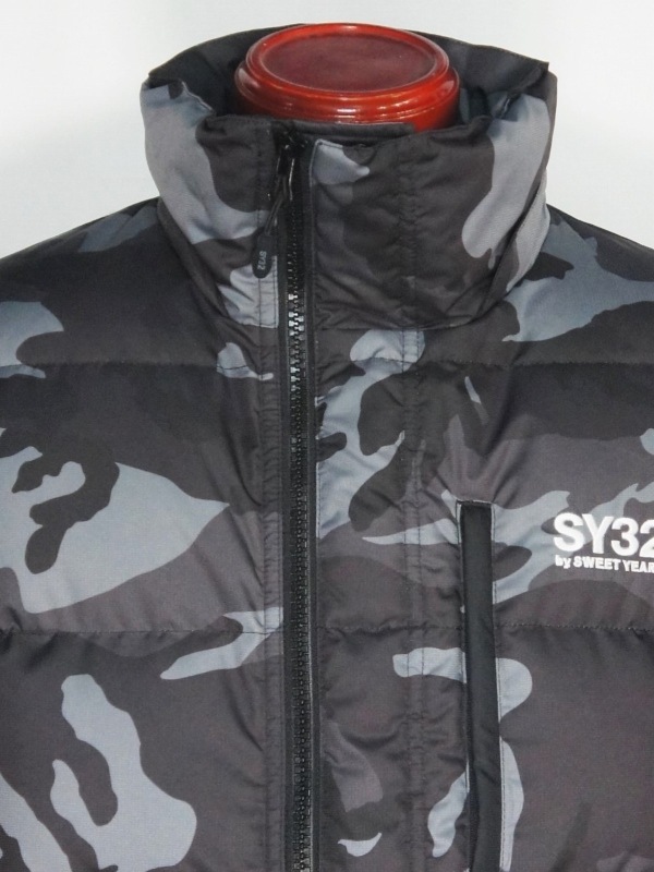 SY32 by SWEET YEARS��SHORT LENGTH DOWN JK��BLACK CAMO ���:63,800��