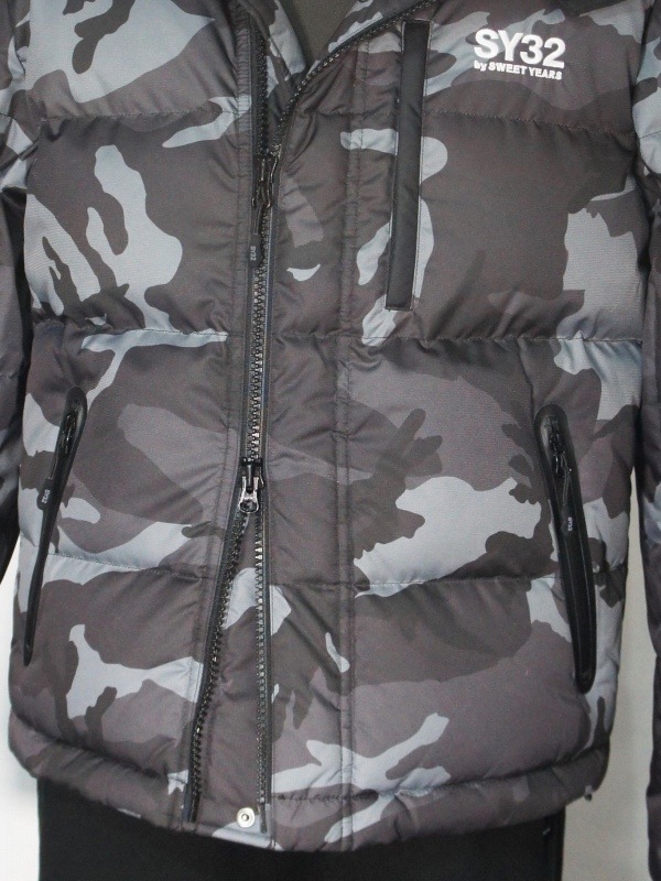 SY32 by SWEET YEARS��SHORT LENGTH DOWN JK��BLACK CAMO ���:63,800��