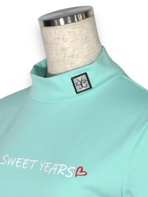 30%OFF��ǥ����� ��å��ͥå� �饤�� PIN MESH MOCK SHIRTS SYG-23SUM-01W LIME SY32 by SWEET YEARS GOLF �����磻�����ƥ����ȥ��Х����������ȥ��䡼�� �����