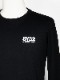 SY32 by SWEET YEARS��ARM LOGO L/S TEE��BLACK��WHITE�ڥ����磻�����ƥ��ȥ��Х����������ȥ��䡼��������T���֥�å��ߥۥ磻�ȡ�