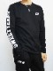 SY32 by SWEET YEARS��ARM LOGO L/S TEE��BLACK��WHITE�ڥ����磻�����ƥ��ȥ��Х����������ȥ��䡼��������T���֥�å��ߥۥ磻�ȡ�