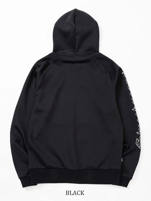 PO�ա��ǥ��� DOUBLE KNIT GOTHIC LOGO P/O HOODIE BLACK SY32 by SWEET YEARS �����磻�����ƥ��ȥ��Х����������ȥ��䡼��
