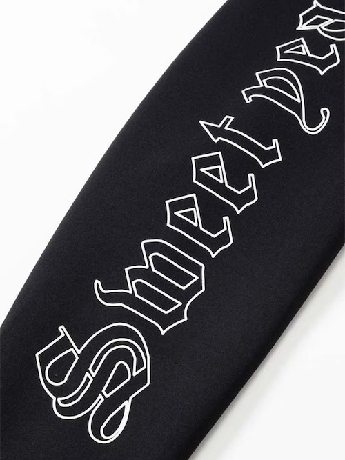 PO�ա��ǥ��� DOUBLE KNIT GOTHIC LOGO P/O HOODIE BLACK SY32 by SWEET YEARS �����磻�����ƥ��ȥ��Х����������ȥ��䡼��