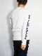 ĹµT����� ARM LOGO L/S TEE WHITE SY32 by SWEET YEARS �����磻�����ƥ��ȥ��Х����������ȥ��䡼��