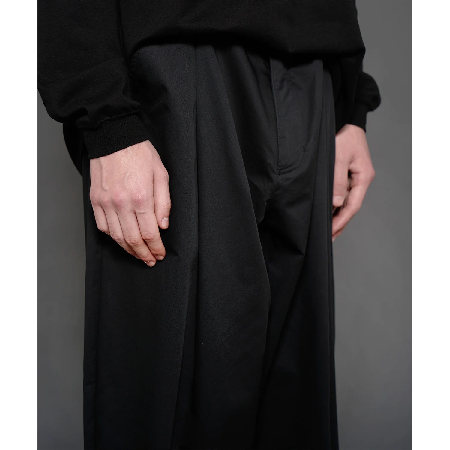 SUPIMA Dad ChinoPT FHPT-0162 BLACK FORTUNA HOMME �ե���ȥ��ʥ���