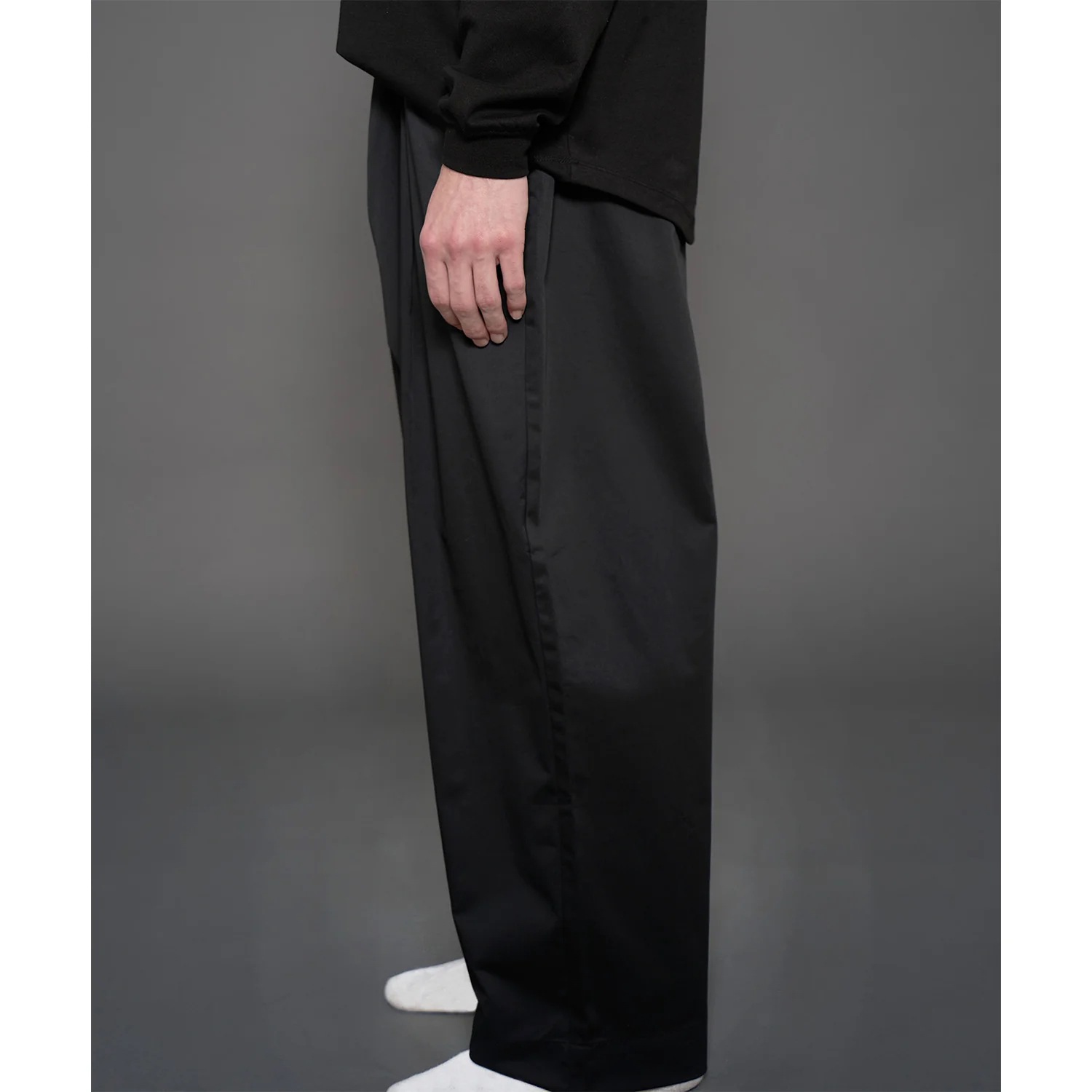 SUPIMA Dad ChinoPT FHPT-0162 BLACK FORTUNA HOMME �ե���ȥ��ʥ���