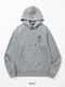 PO�ա��ǥ��� DOUBLE KNIT GOTHIC LOGO P/O HOODIE GRAY SY32 by SWEET YEARS �����磻�����ƥ��ȥ��Х����������ȥ��䡼��