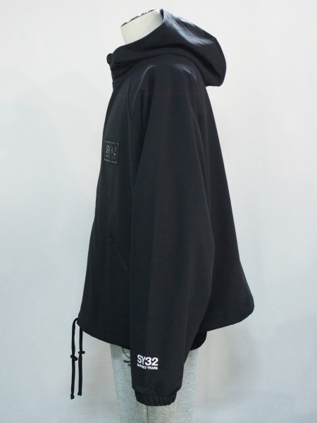 SY32 by SWEET YEARSWIDE SILHOUETTE STORM FLEECE JK BLACKڥ磻ƥȥХȥ䡼ȡե꡼㥱åȡ֥å