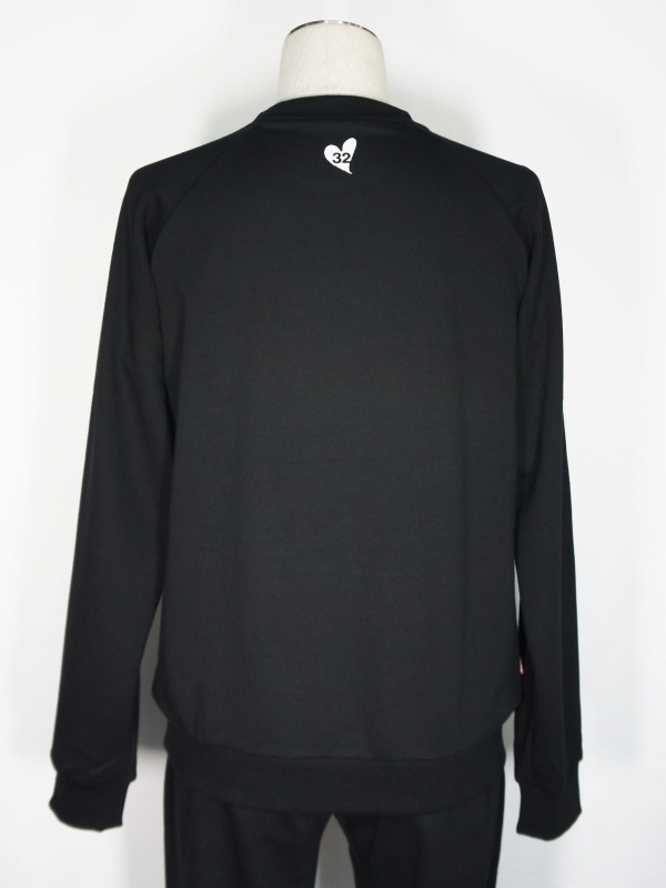 SY32 by SWEET YEARS��BOX LOGO P/O CREW��BLACK