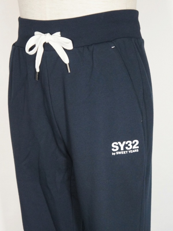 SY32 by SWEET YEARS��BASIC SWEAT PANTS��NAVY